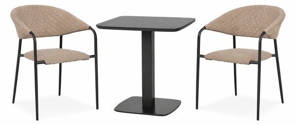 Doppler PICASO MELIA LIKA-TEX® mocca, 2+1