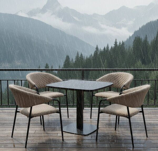 Doppler PICASO MELIA LIKA-TEX® mocca, 4+1