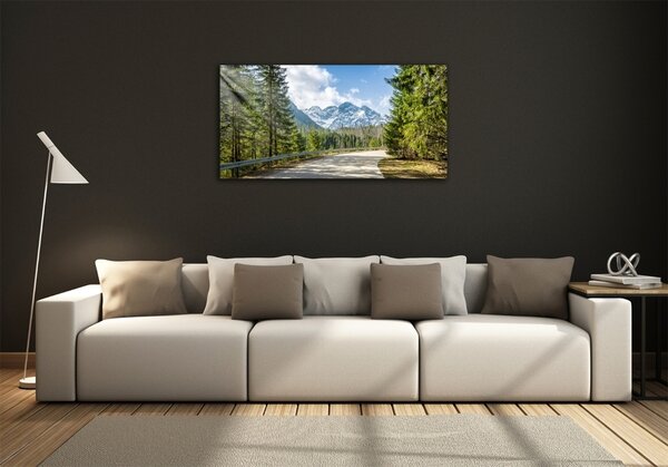 Foto obraz fotografie na skle Cesta Tatry osh-129408685