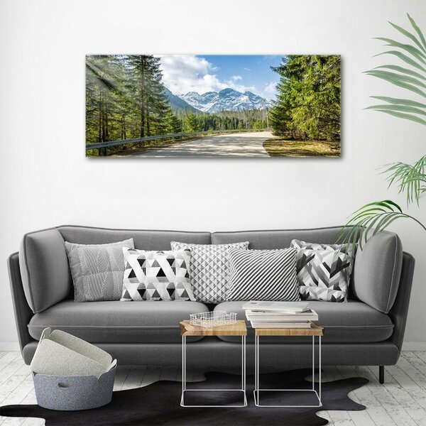 Foto obraz fotografie na skle Cesta Tatry osh-129408685