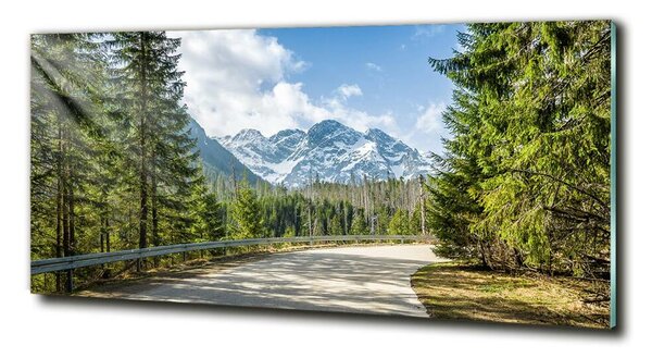 Foto obraz fotografie na skle Cesta Tatry osh-129408685