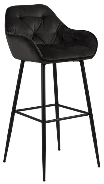FLHF Barová židle Silvana, hnědá/černá