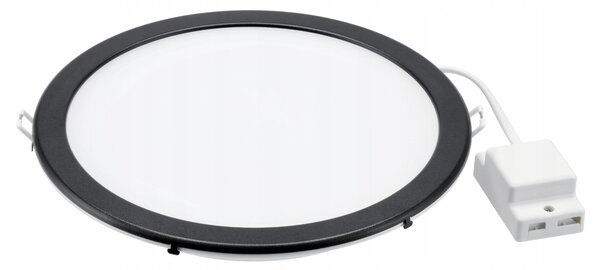 PHILIPS Kulatý černý rám 200mm pro panely 226,5mm 19W - dekorativní