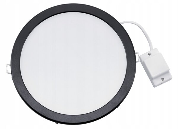 PHILIPS Kulatý černý rám 200mm pro panely 226,5mm 19W - dekorativní