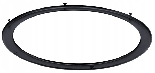 PHILIPS Kulatý černý rám 200mm pro panely 226,5mm 19W - dekorativní