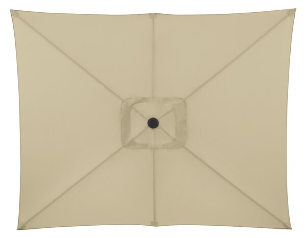 Doppler LIFE světle zahradní slunečník 250 x 200 cm béžová