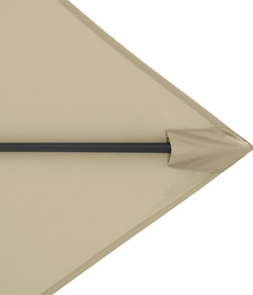 Doppler LIFE světle zahradní slunečník 250 x 200 cm béžová
