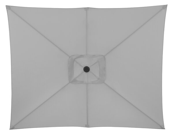 Doppler LIFE zahradní slunečník 250 x 200 cm světle šedá