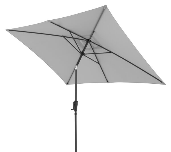 Doppler LIFE zahradní slunečník 250 x 200 cm světle šedá
