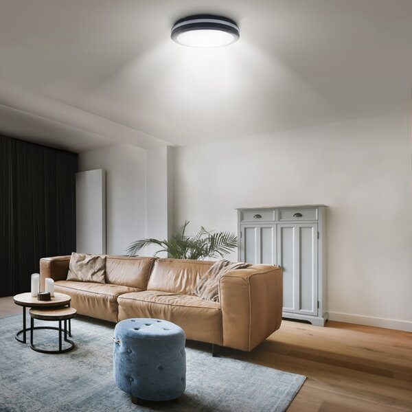 Solight LED osvětlení s nastavitelným výkonem a teplotou světla, 18/22/26W, max. 2210lm, 3CCT, IP65, 30cm WO820