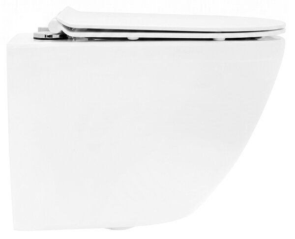 Závěsná WC mísa CARLO Flat Mini - bílá