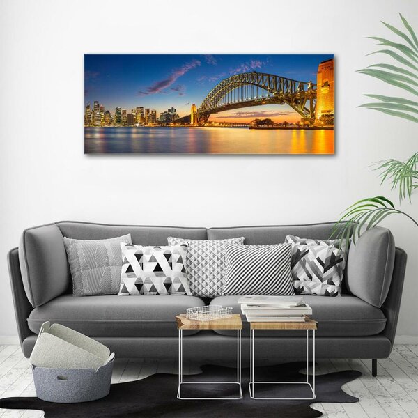 Foto-obraz fotografie na skle Panorama Sydney osh-138664692