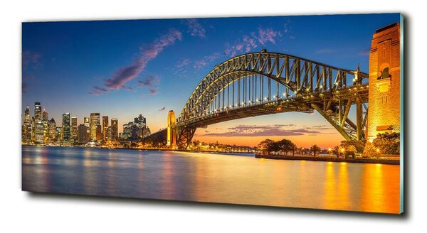 Foto-obraz fotografie na skle Panorama Sydney osh-138664692