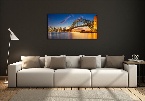 Foto-obraz fotografie na skle Panorama Sydney osh-138664692