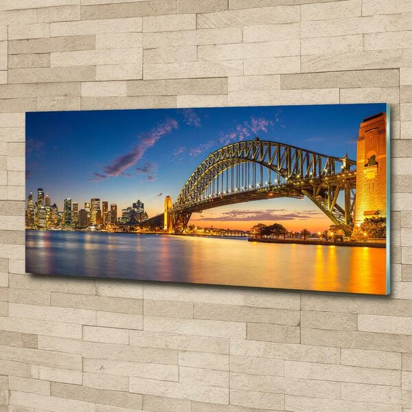 Foto-obraz fotografie na skle Panorama Sydney osh-138664692