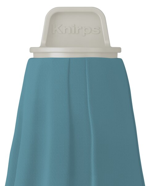 Knirps APOLL SHELL zahradní slunečník 240 x 240 cm světle modrá