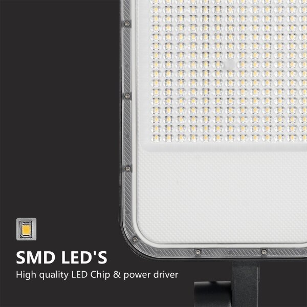 Brilagi-LED Venk. lampa se sloupem a kl. 4 m URBANLIGHT LED/200W/230V černá IP65
