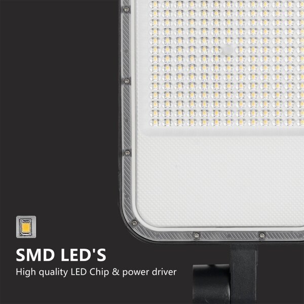 Brilagi-LED Venk. lampa se sloupem a kl. 3 m URBANLIGHT LED/200W/230V černá IP65