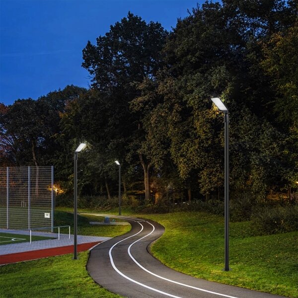 Brilagi -LED Venk. lampa se sloupem a kl. 3 m URBANLIGHT LED/50W/230V černá IP65