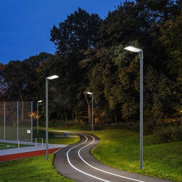 Brilagi-LED Venk. lampa se sloupem a kl. 4 m URBANLIGHT LED/100W/230V antr. IP65