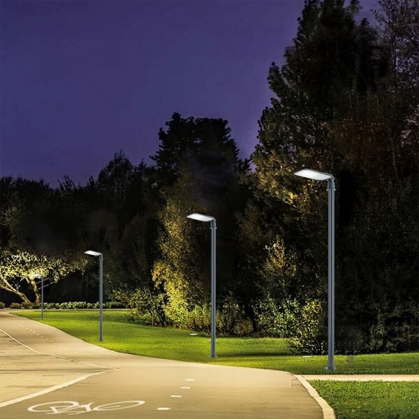 Brilagi-LED Venk. lampa se sloupem a kl. 3 m URBANLIGHT LED/100W/230V antr. IP65