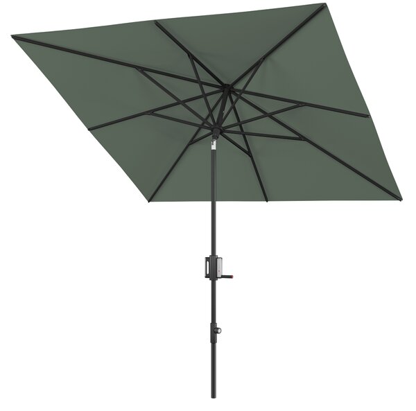 Knirps APOLL BLACK zahradní slunečník 240 x 240 cm zelená