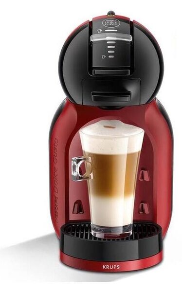 Krups - Kávovar na kapsle NESCAFÉ DOLCE GUSTO MINI ME 1500W/230V červená/černá