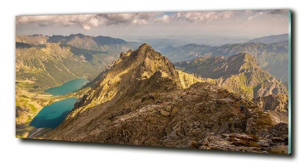 Fotoobraz na skle Mořské oko Tatry osh-144883679