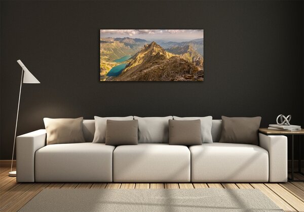 Fotoobraz na skle Mořské oko Tatry osh-144883679