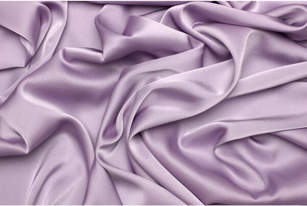 Saténové umělé hedvábí | Silky Armani - Svěle fialová