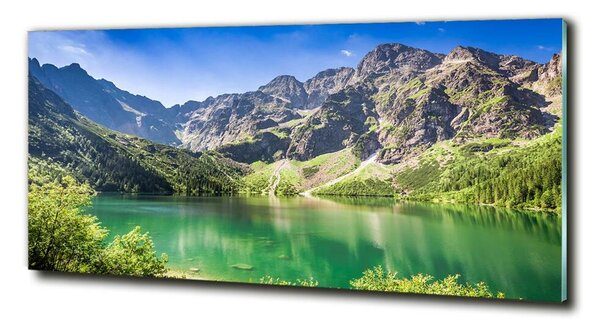 Foto obraz fotografie na skle Mořské oko Tatry osh-148762187