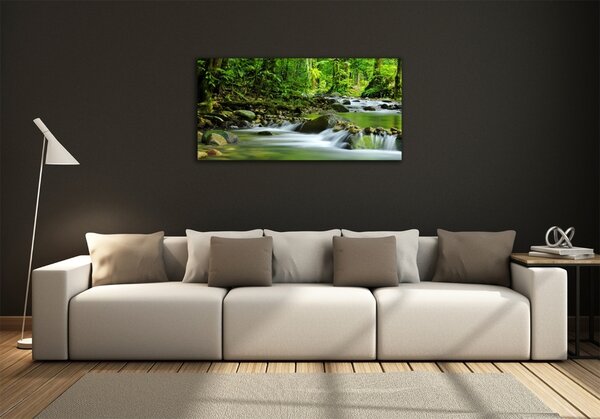 Foto obraz fotografie na skle Horský potok osh-15363026