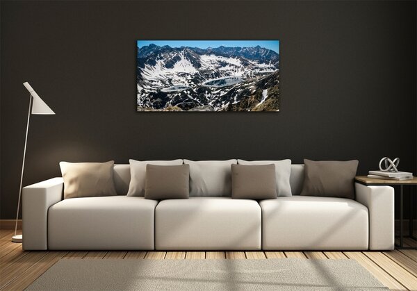 Foto obraz skleněný horizontální Jezero v Tatrách osh-157460493
