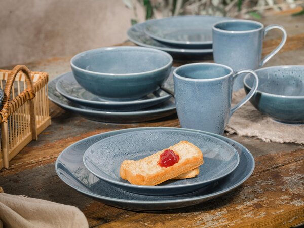KOMBINOVANÁ SOUPRAVA, 16dílné, kamenina Creatable - Online Only nádobí, Online Only