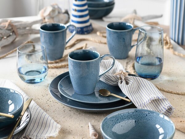KOMBINOVANÁ SOUPRAVA, 16dílné, kamenina Creatable - Online Only nádobí, Online Only