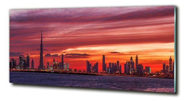 Moderní foto obraz na stěnu Západ slunce Dubaj osh-162023907