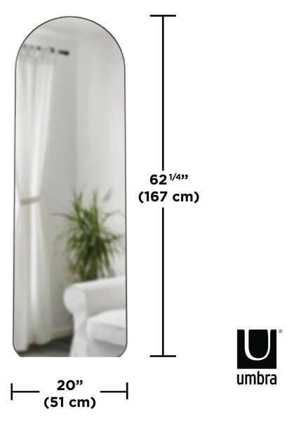 STOJACÍ ZRCADLO, 51/158/4 cm Umbra - Stojací zrcadla, Online Only