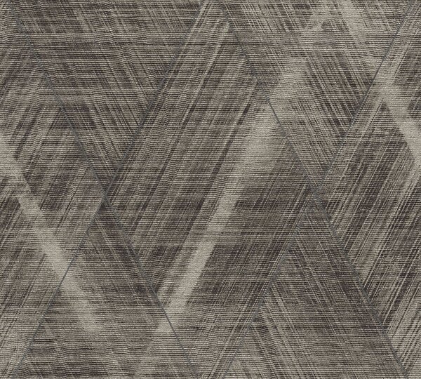 A.S. Création | Vliesová tapeta na zeď THE BOS 38824-1 | 0,53 x 10,05 m | černá, metalická, šedá