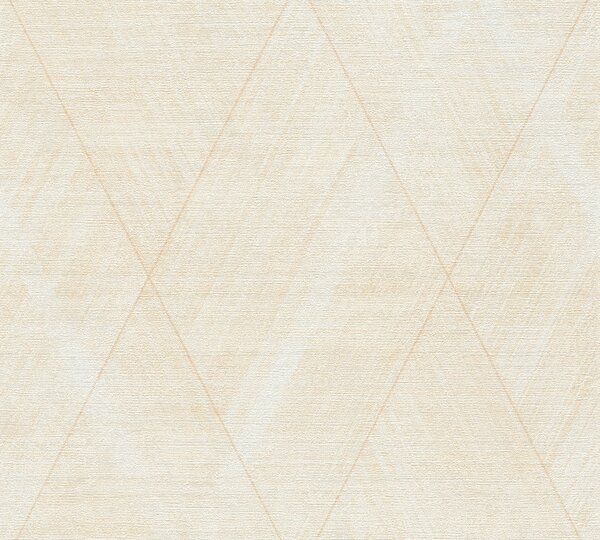 A.S. Création | Vliesová tapeta na zeď THE BOS 38824-4 | 0,53 x 10,05 m | bílá, béžová, krémová