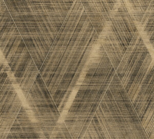 A.S. Création | Vliesová tapeta na zeď THE BOS 38824-5 | 0,53 x 10,05 m | zlatá, černá