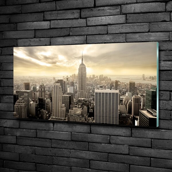 Foto obraz sklo tvrzené Manhattan New York osh-18341458