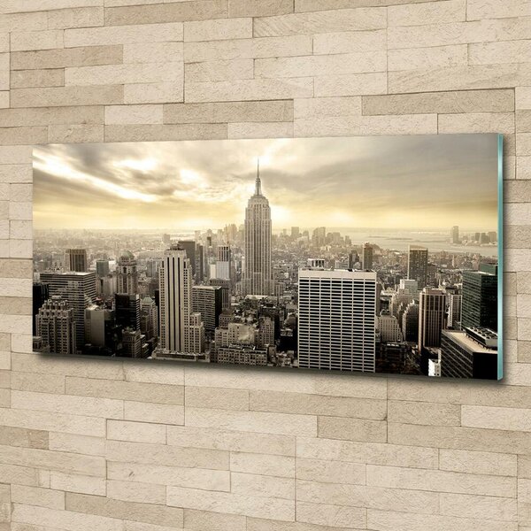 Foto obraz sklo tvrzené Manhattan New York osh-18341458