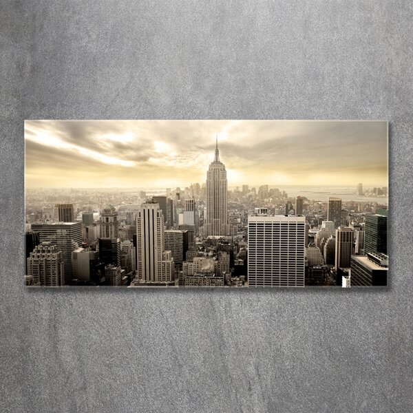 Foto obraz sklo tvrzené Manhattan New York osh-18341458