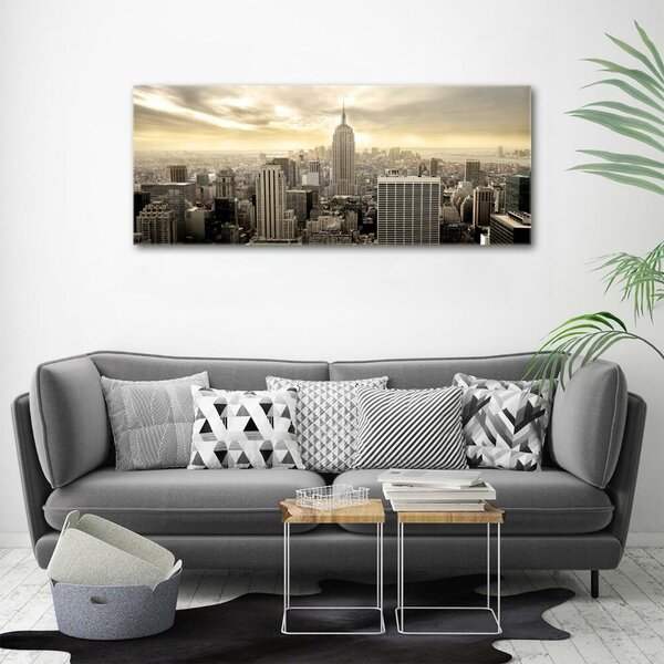 Foto obraz sklo tvrzené Manhattan New York osh-18341458
