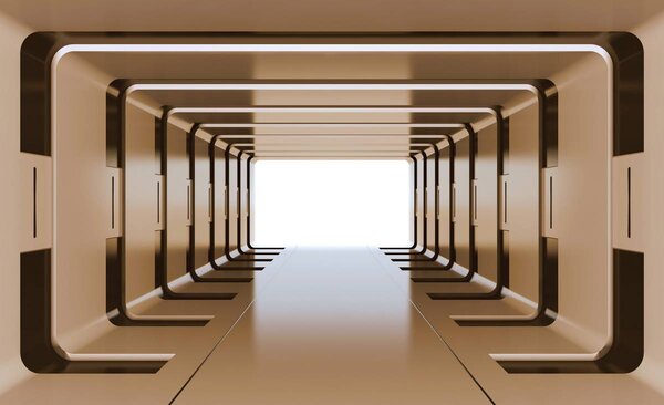 Fototapeta - 3D tunel (152,5x104 cm)