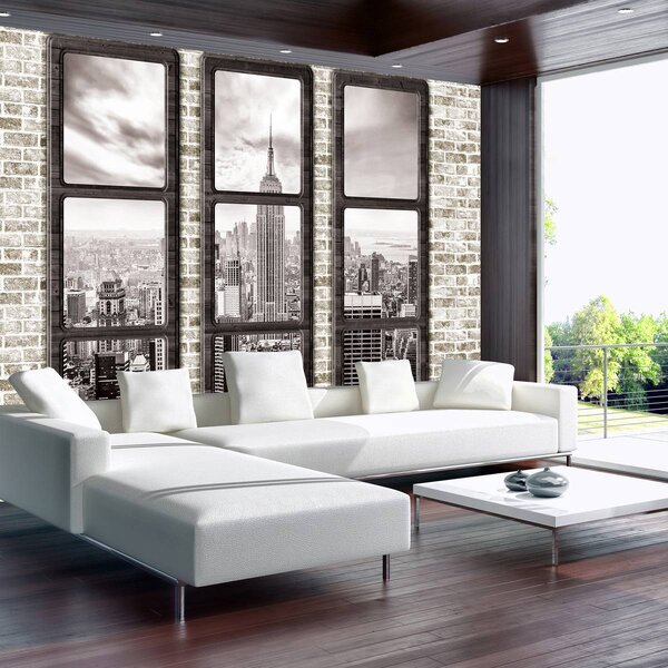 Fototapeta - New York - výhled z okna (152,5x104 cm)