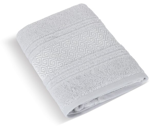 Brotex Froté ručník 50x100cm Mozaika 550g světle šedá