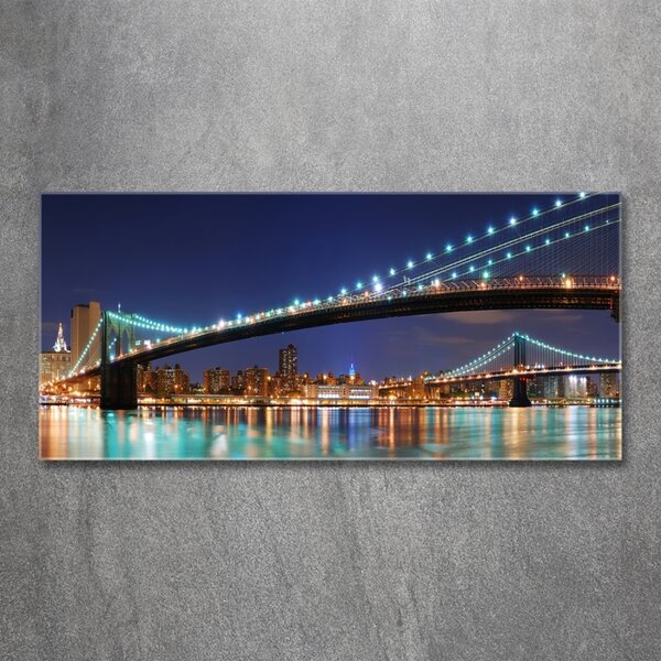 Foto obraz skleněný horizontální Manhattan New York osh-24236764