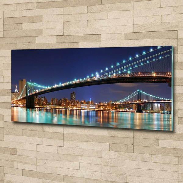 Foto obraz skleněný horizontální Manhattan New York osh-24236764