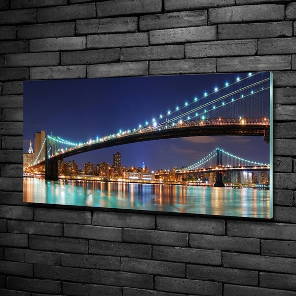 Foto obraz skleněný horizontální Manhattan New York osh-24236764
